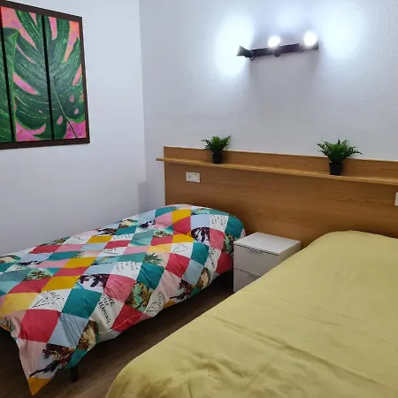 Apartamento Tropical Font 1ª Linea Playa *